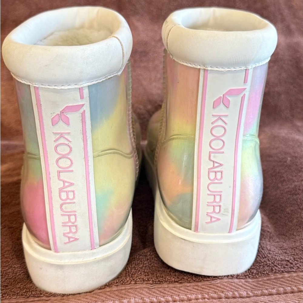 Koolaburra Pastel Tie-Dye Winter Boots - Picture 3 of 6